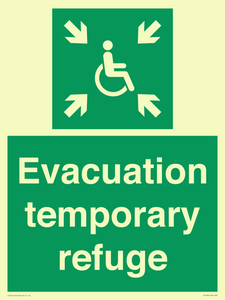 Evacuation temporary refuge